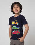 Little M Short Sleeve T-Shirt Print Vespa