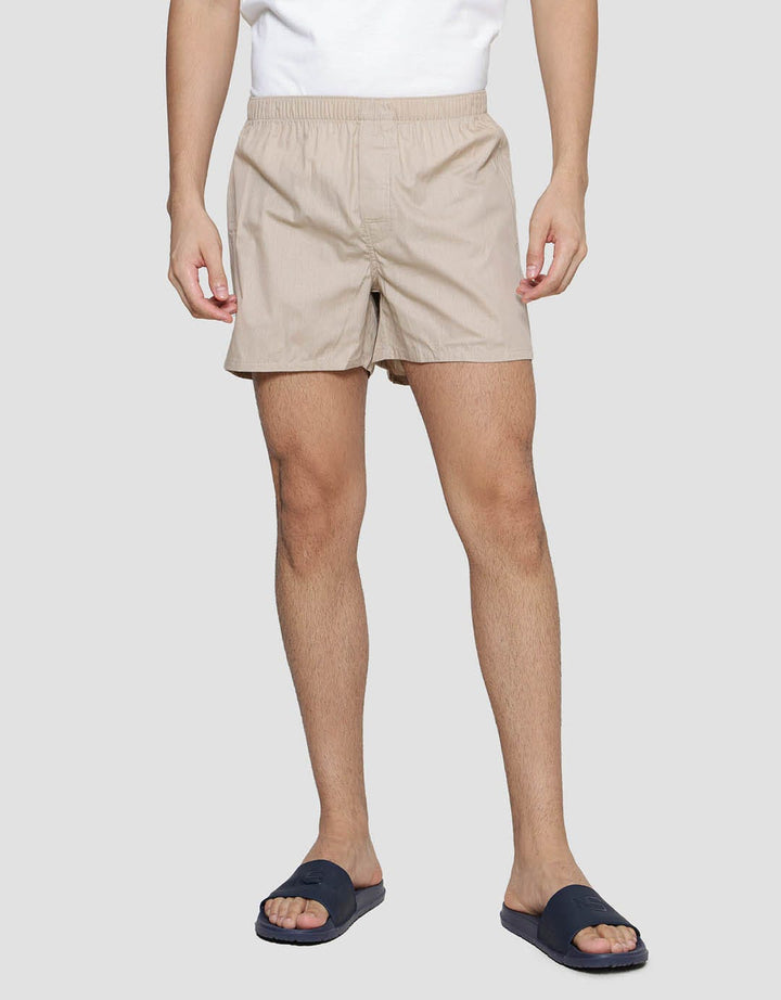 Cole Woven Solid Boxer Men