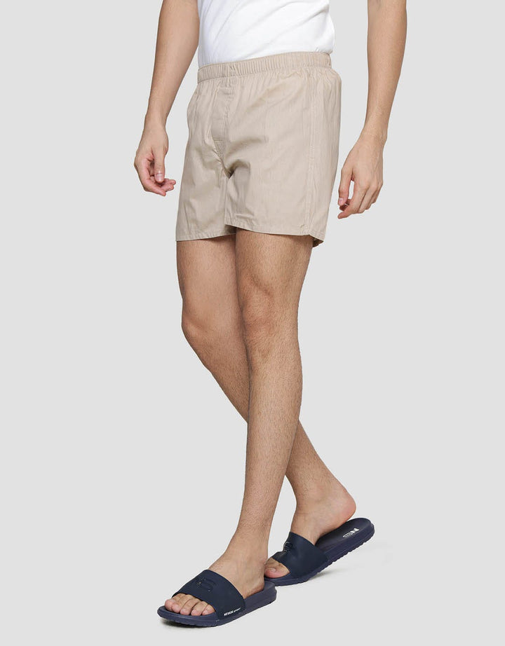 Cole Woven Solid Boxer Men