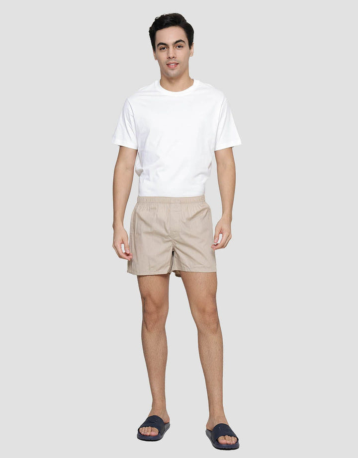 Cole Woven Solid Boxer Men