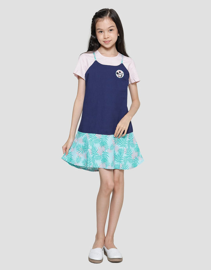 Disney Minnie Tropical Dress Overall Girls