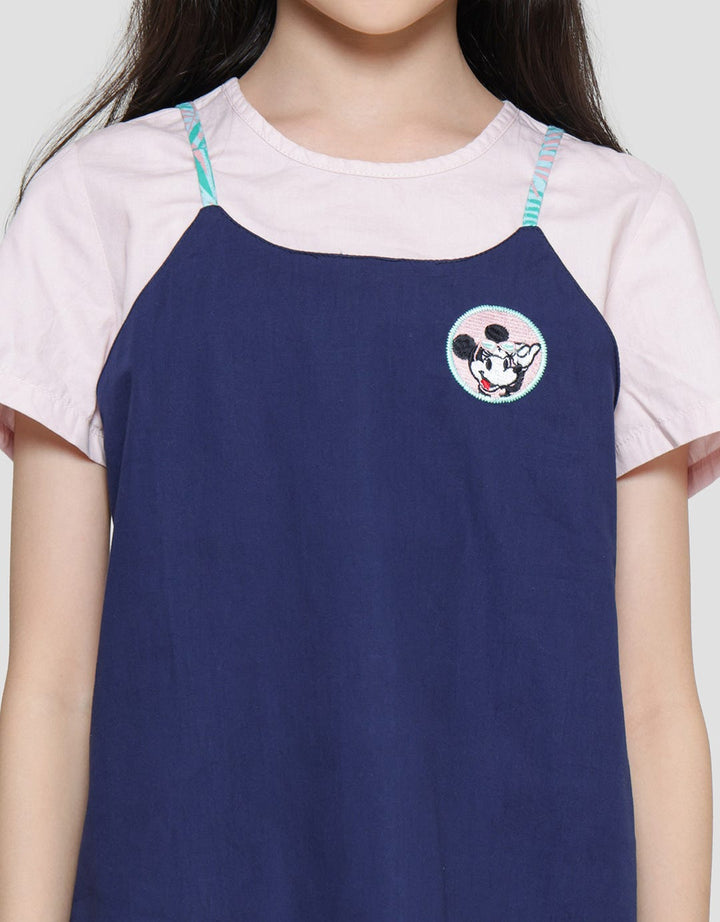 Disney Minnie Tropical Dress Overall Girls