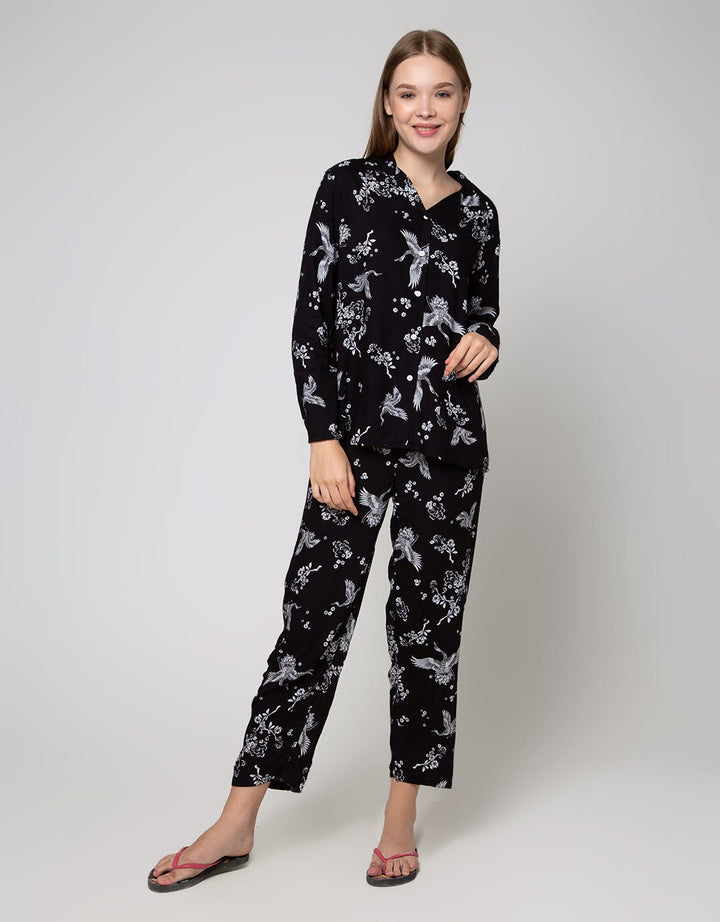 St. Yves Flower Long Piyama Wanita
