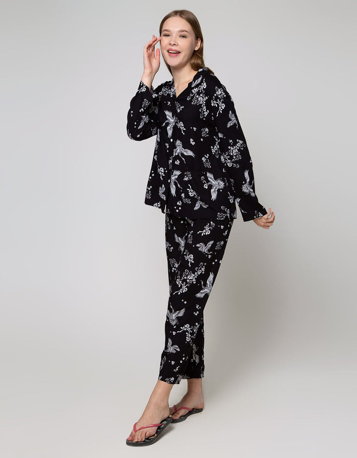 St. Yves Flower Long Piyama Wanita