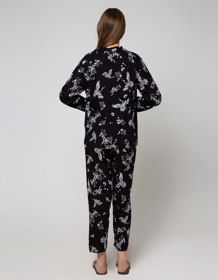 St. Yves Flower Long Piyama Wanita
