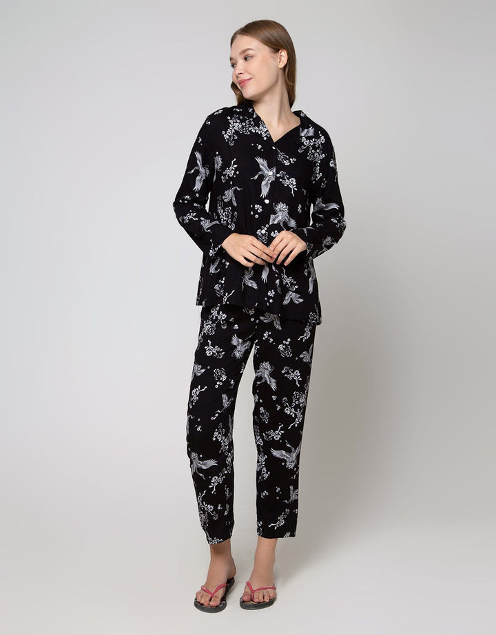 St. Yves Flower Long Piyama Wanita