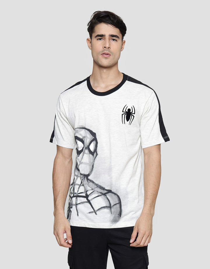 Marvel Shadow Half Body Kaos Pria