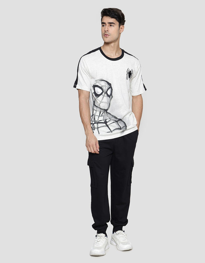 Marvel Shadow Half Body Kaos Pria