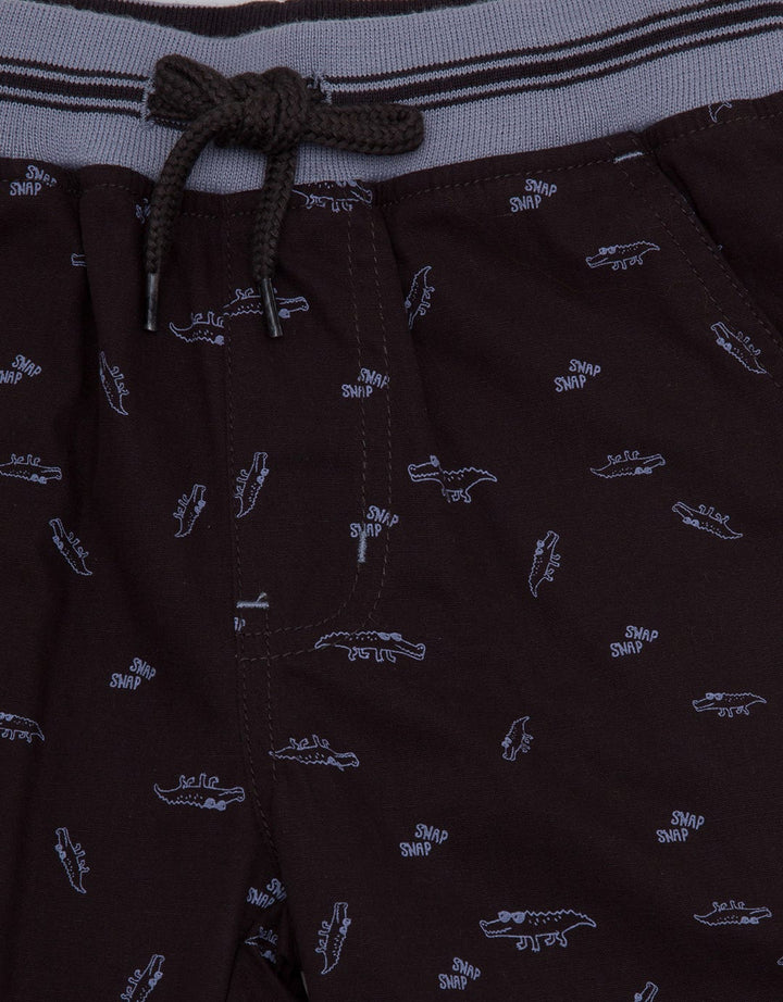 CROP WOVEN CROCO SNA