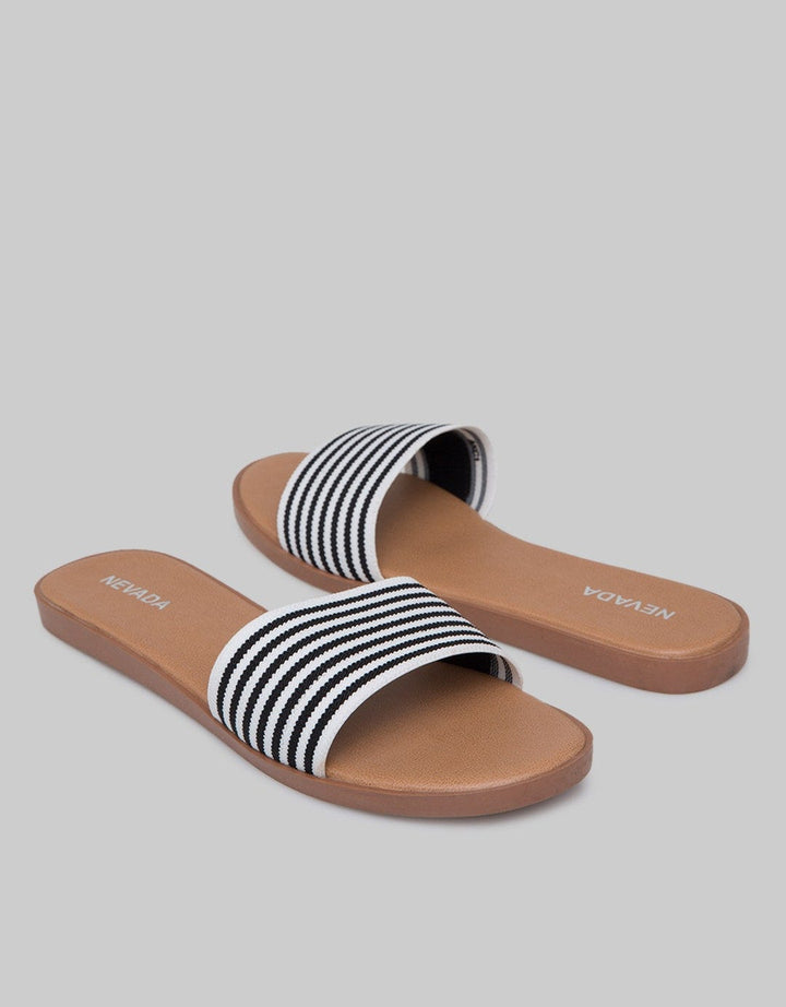 Nevada Sandal Detail Strap Stripes