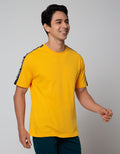 Nevada T-Shirt Short Sleeve C&S Komb List Pundak Pria