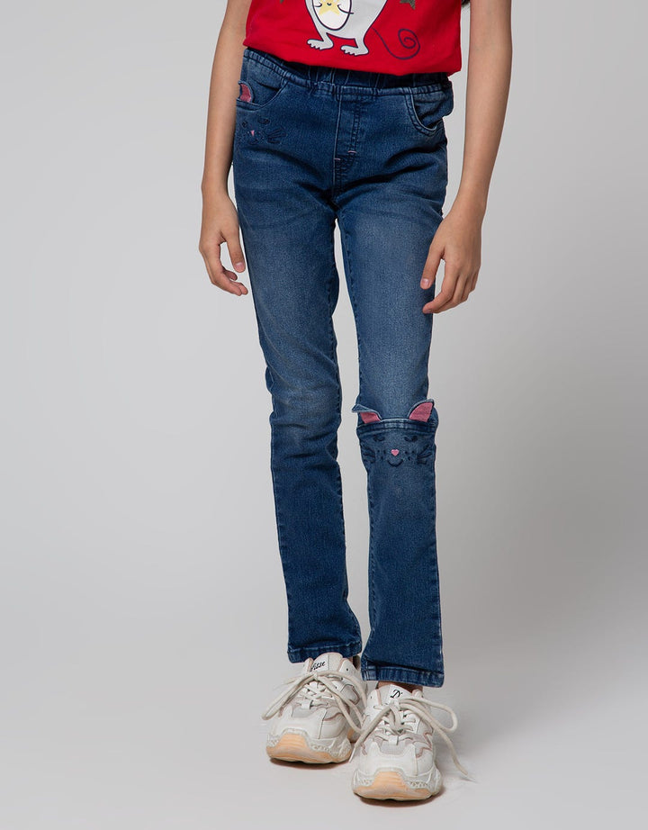 JEG DENIM BORDIR CAT