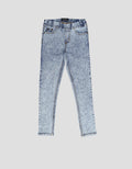 Nevada Acid Wash Girls Jeggings