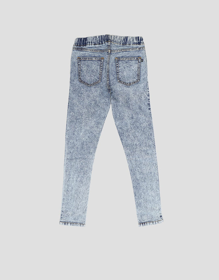 Nevada Acid Wash Girls Jeggings