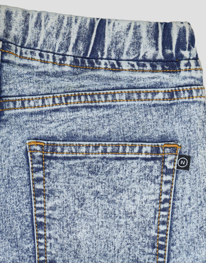 Nevada Acid Wash Girls Jeggings