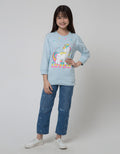 Aero Unicorn Print Sweater Anak Perempuan