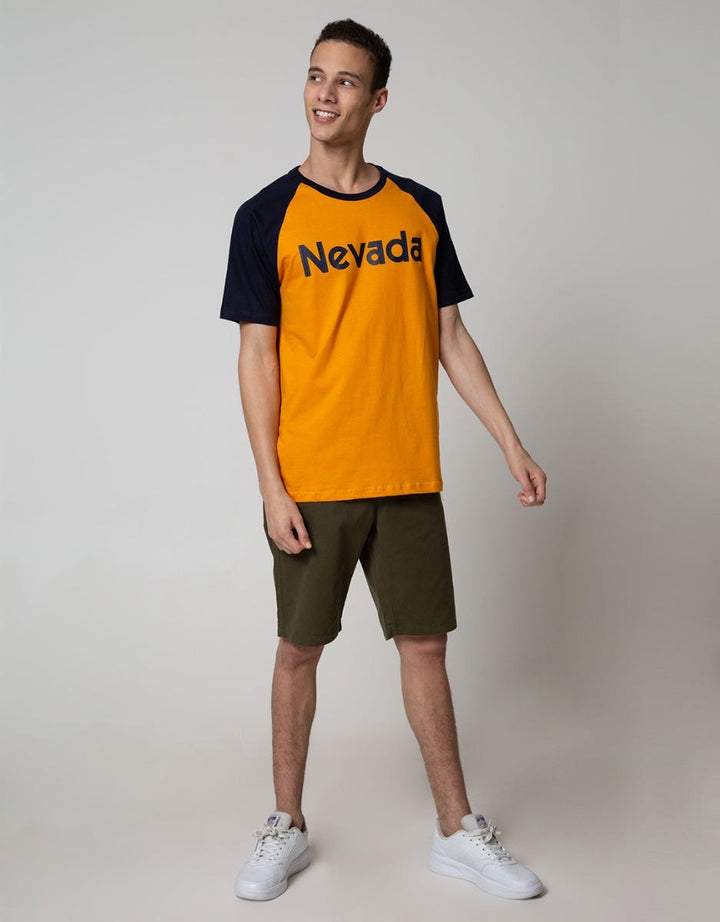 Nevada T-shirt Raglan Print Brand