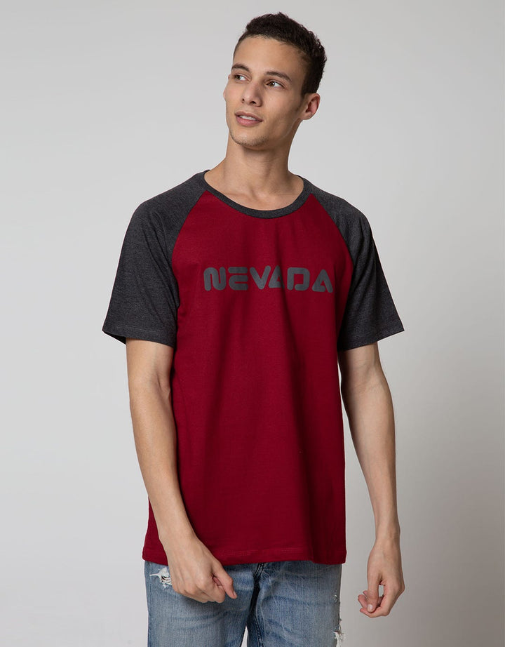 Nevada T-shirt Raglan Print Brand