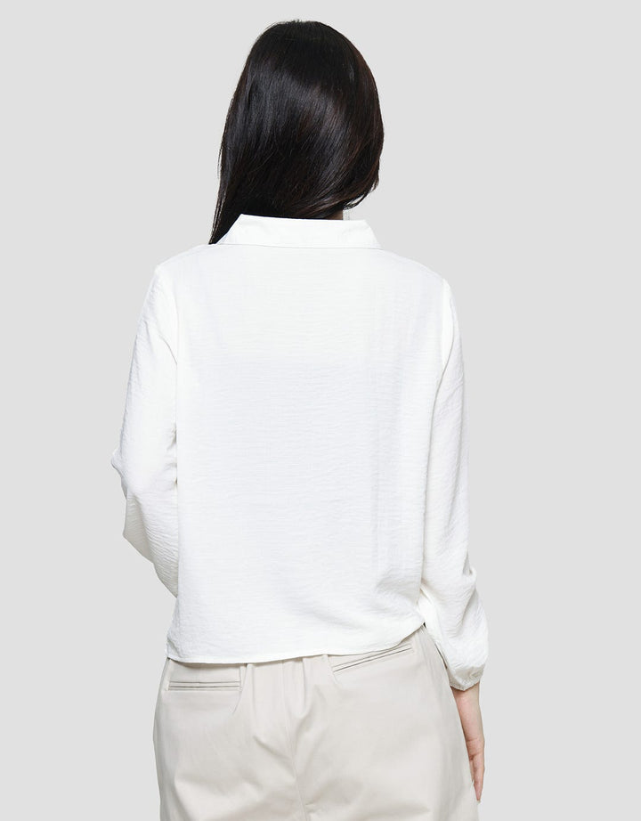 Connexion Basic Poly Crinkle Women's Shirt