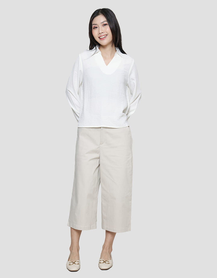 Connexion Basic Poly Crinkle Women's Shirt