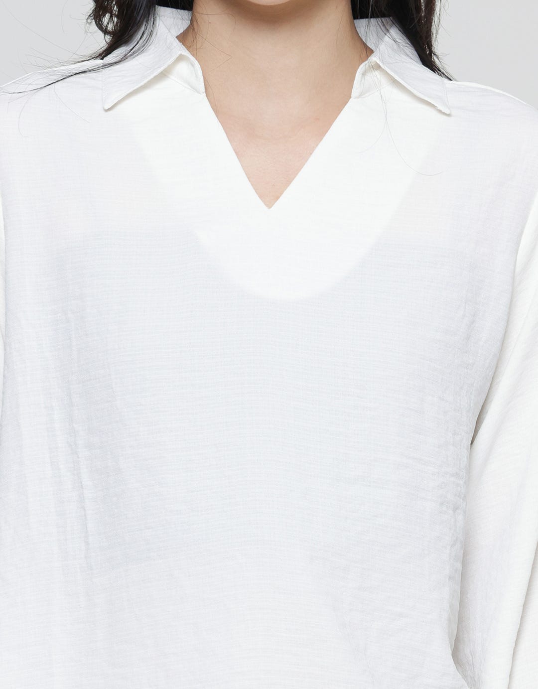 Connexion Basic Poly Crinkle Women's Shirt