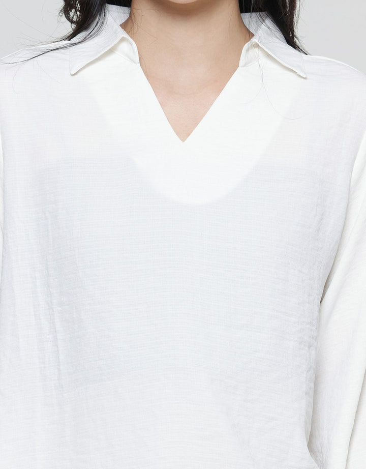 Connexion Basic Poly Crinkle Women's Shirt