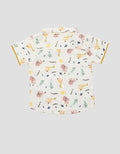 Lttile M Print Safari Water Base Boys Shirt