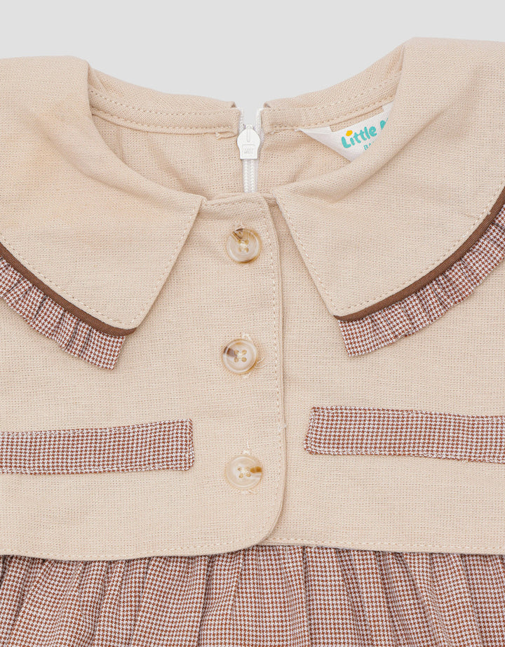 Little M Rompi Square Midi Dress Anak Bayi