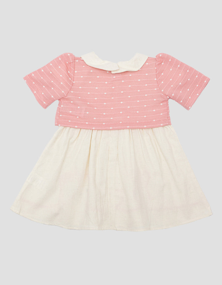 Pipiniko Outline Bordir Dress Anak Perempuan