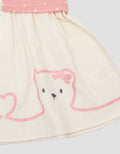 Pipiniko Outline Bordir Dress Anak Perempuan