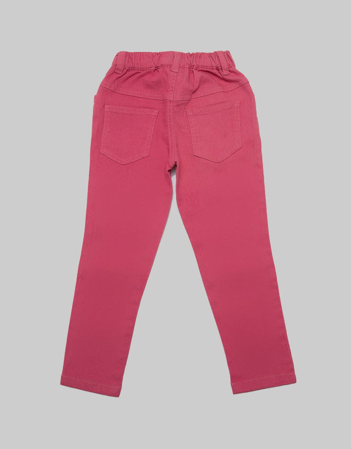 Little M Basic Girls Long Jeggings