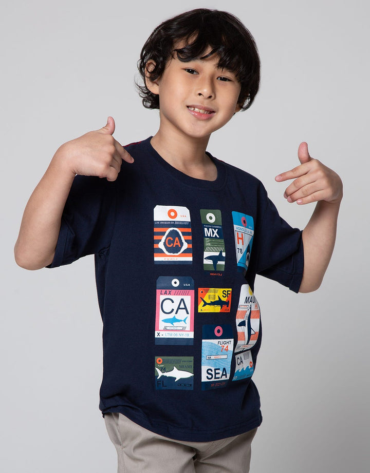 SS TSHIRT PRINT FISH