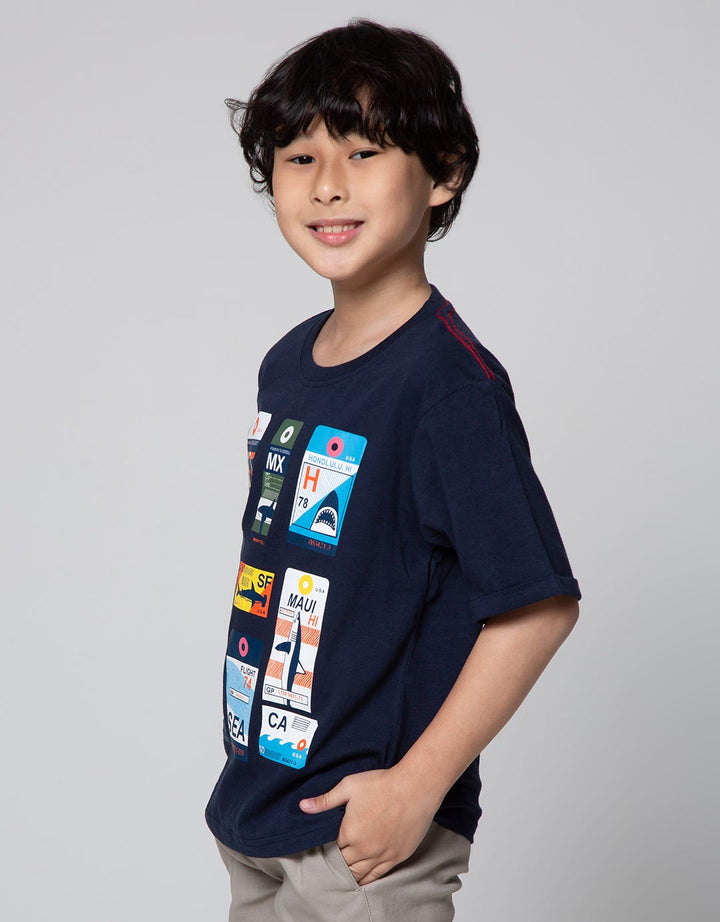 SS TSHIRT PRINT FISH