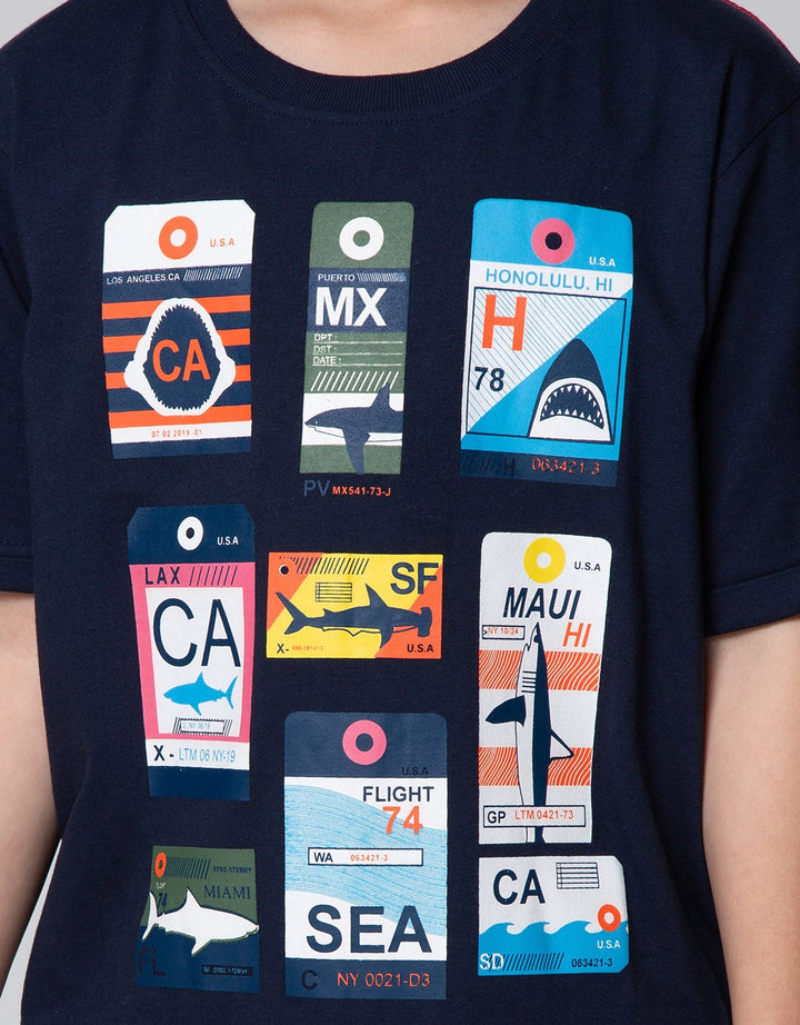 SS TSHIRT PRINT FISH