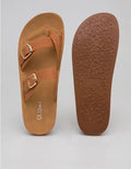 ST. YVES SANDAL FLIP FLOP DOUBLE BUCKLE FQ12 WANITA