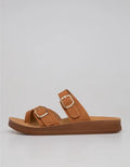 St. Yves Double Buckle Sandal Flip Flops Fq12 Wanita