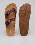 ST. YVES SANDAL FLIP FLOP DOUBLE BUCKLE FQ12 WANITA