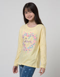 Nevada Flower Statement Kaos Anak Perempuan