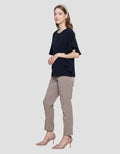Cardinal Femme Flare Sleeve Blouse for Women