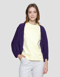 Cardinal Femme Loose Sleeve Cardigan Wanita