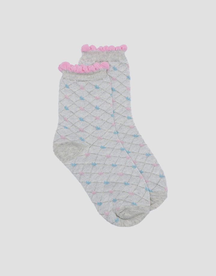 Kidz Too Textured Diamond Kaus Kaki Anak Perempuan