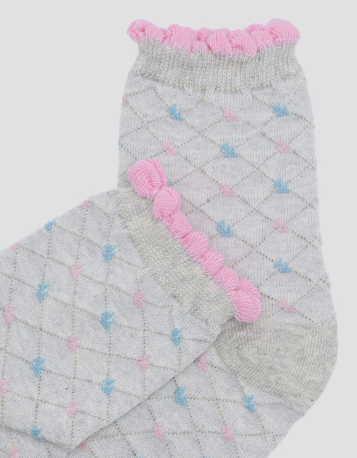 Kidz Too Textured Diamond Kaus Kaki Anak Perempuan