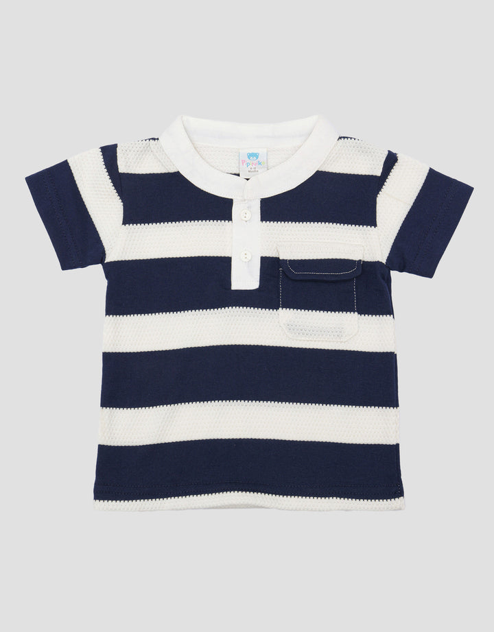 Pipiniko Henley Text Kaos Anak Laki-laki