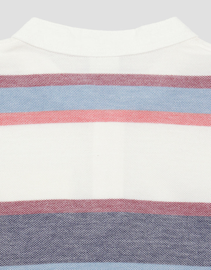 Pipiniko Stripes Kantong Kaos Lengan Pendek Anak Laki-laki