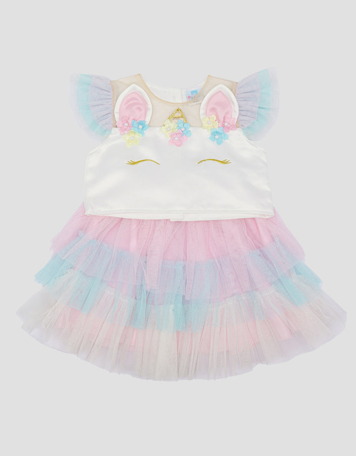 Pipiniko Party Unicorn Pakaian Setelan Anak Perempuan