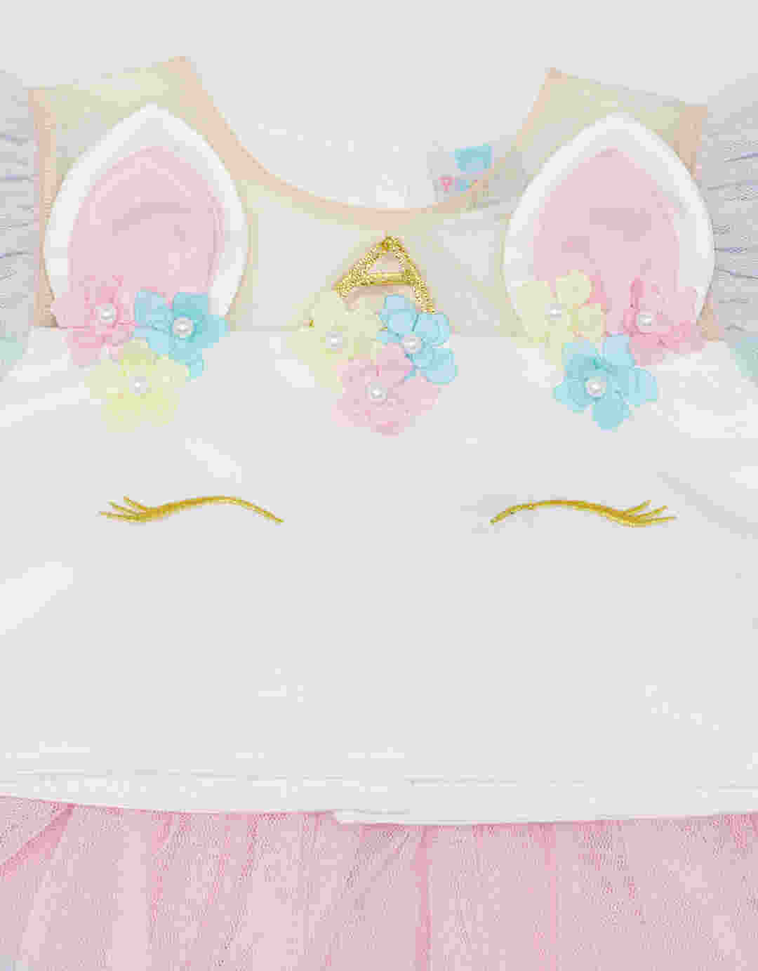 Pipiniko Party Unicorn Pakaian Setelan Anak Perempuan