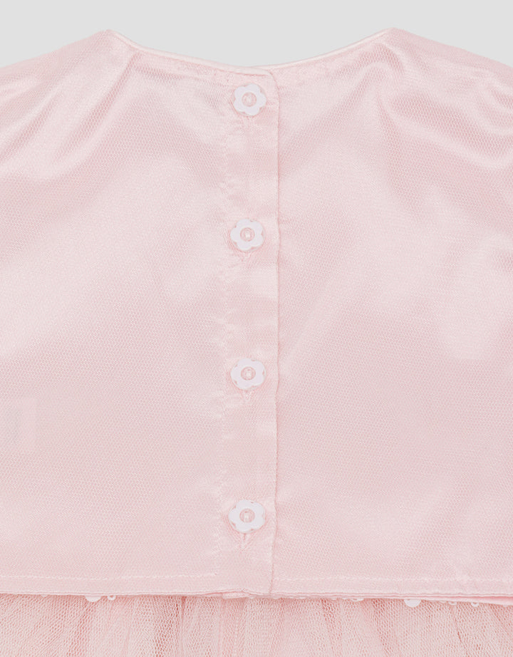 Pipiniko Party Sequin Pakaian Setelan Anak Perempuan