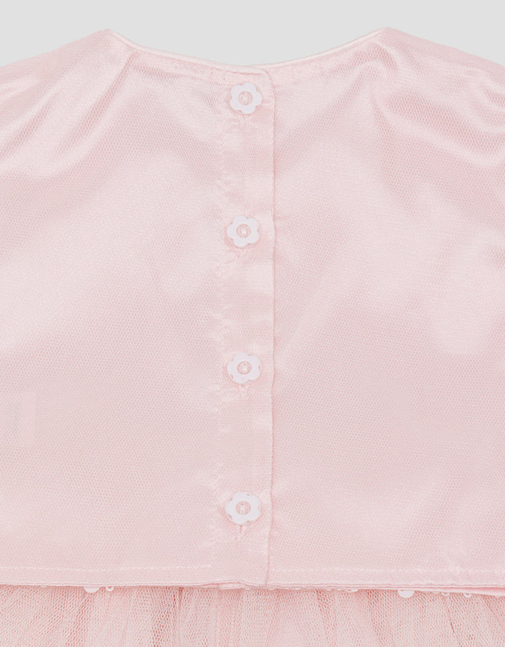 Pipiniko Party Sequin Pakaian Setelan Anak Perempuan