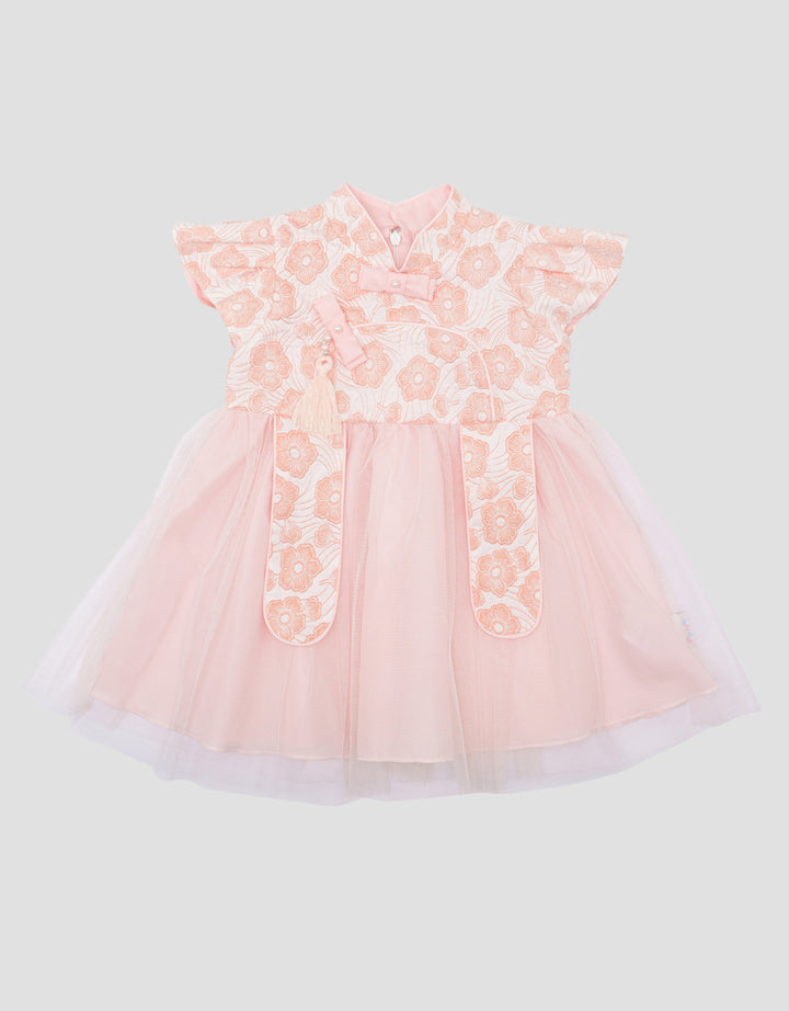 Pipiniko Cny With Tassel Midi Dress Bayi Perempuan