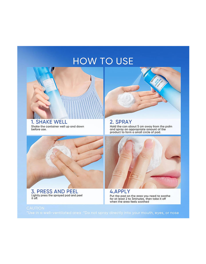 Skintific Skin Cooling Spray Pad 160ml - Calms Redness